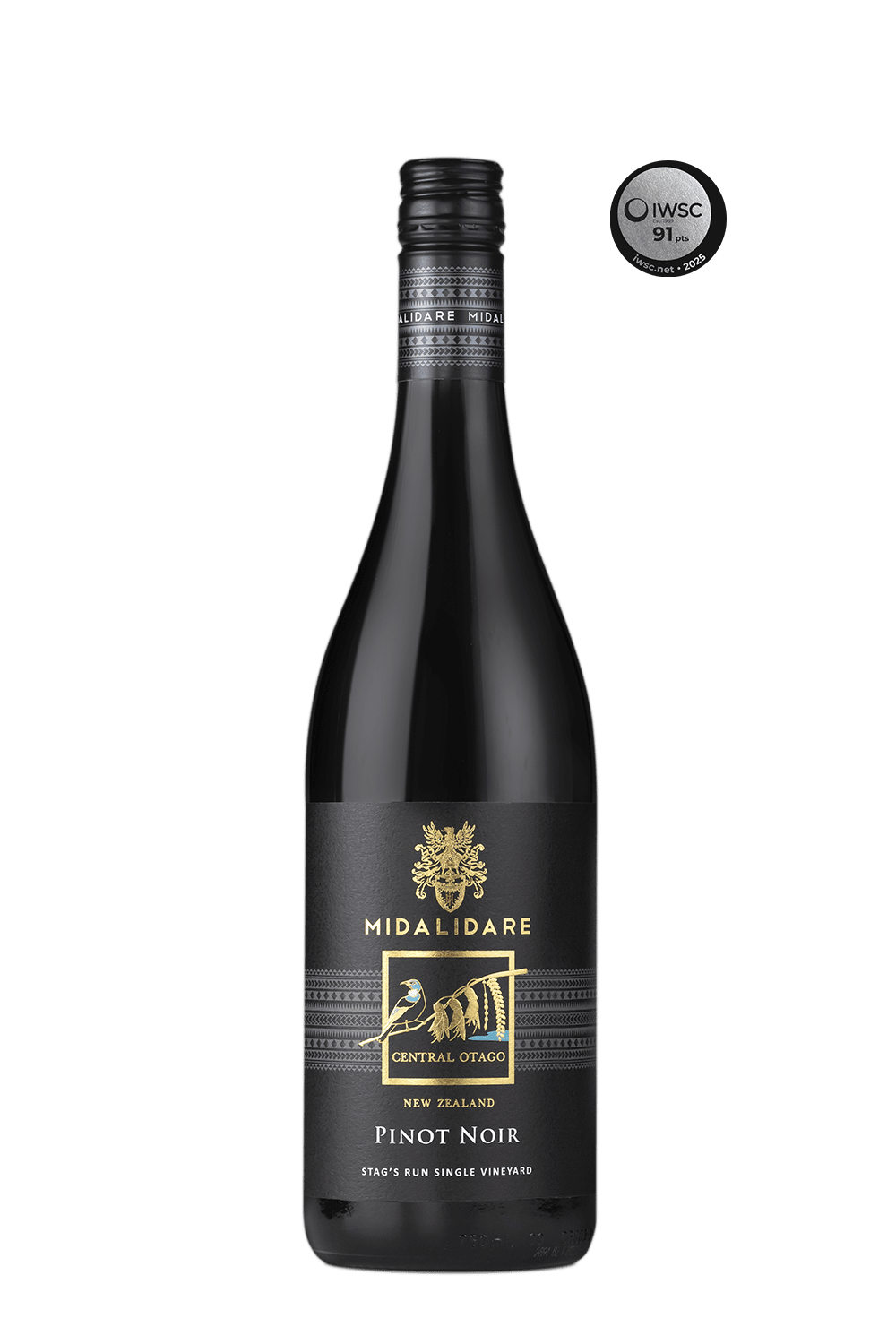 Midalidare New Zealand Central Otago Stag's Run Pinot Noir, 0.75 L