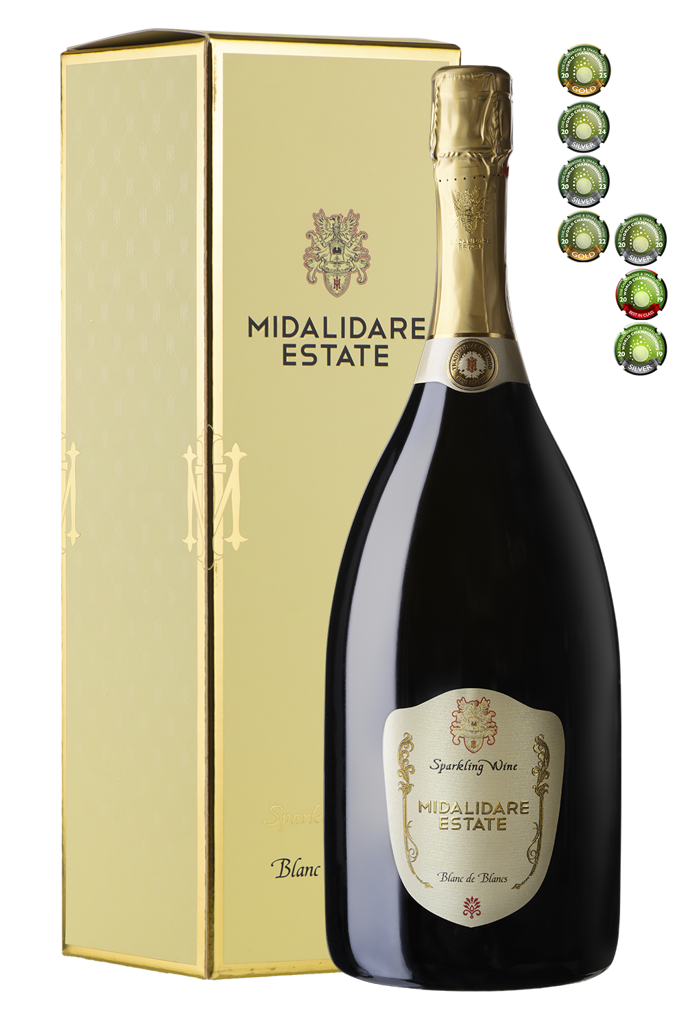 Midalidare Blanc de Blancs Brut NV, 1.5 L