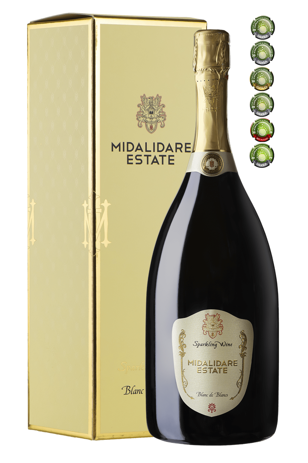 Midalidare Blanc de Blancs Brut NV, 1.5 L