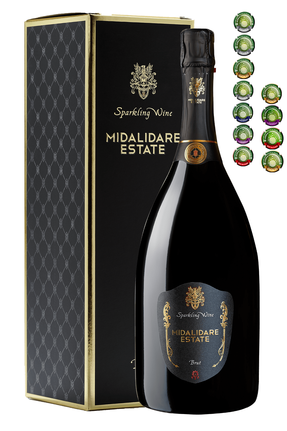 Midalidare Deluxe Brut NV, 1.5 L