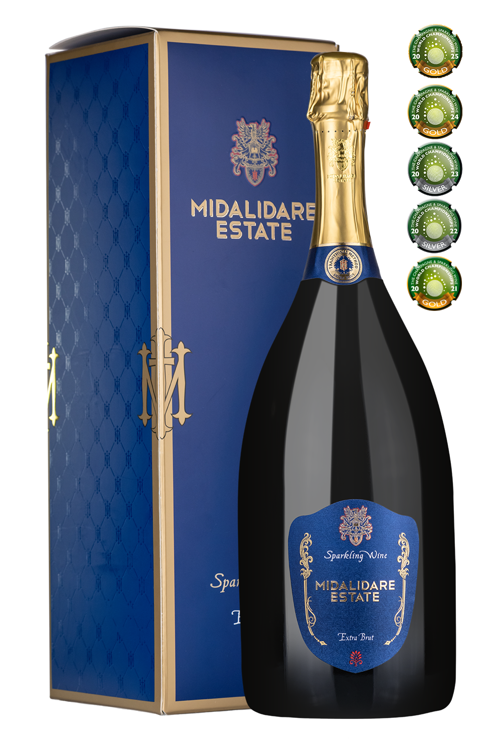 Midalidare Premier Extra Brut NV, 1.5 L