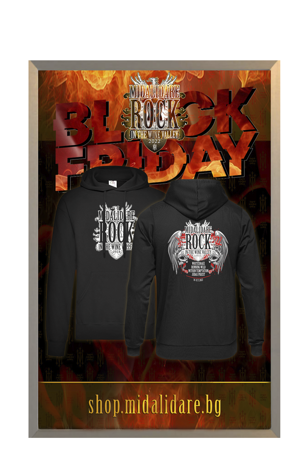 Sweatshirt Midalidare Rock