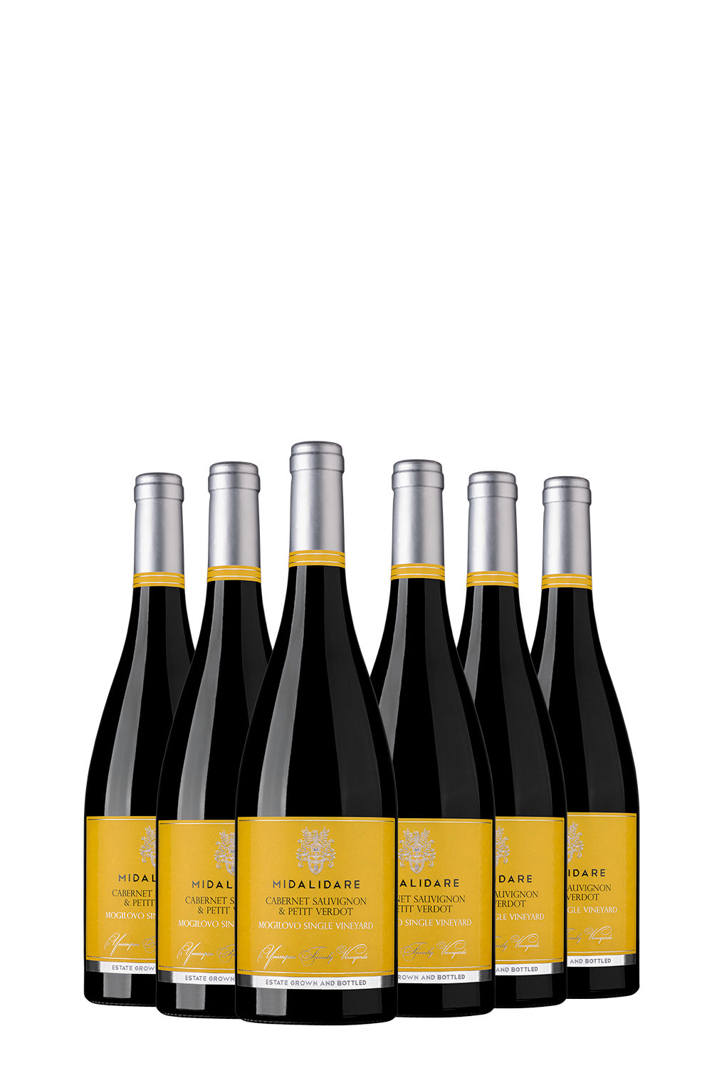 Midalidare Cabernet Sauvignon & Petit Verdot, 6*0.75 L